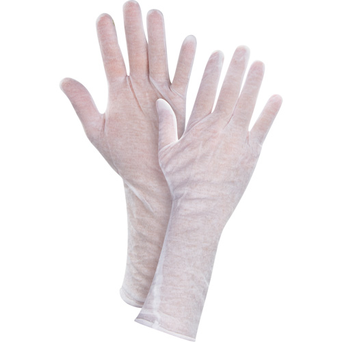 Lightweight Inspection Gloves, Poly/Cotton, Hemmed Cuff, Men's OSI Industrial Sales