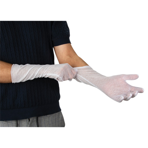Lightweight Inspection Gloves, Poly/Cotton, Hemmed Cuff, Men's OSI Industrial Sales