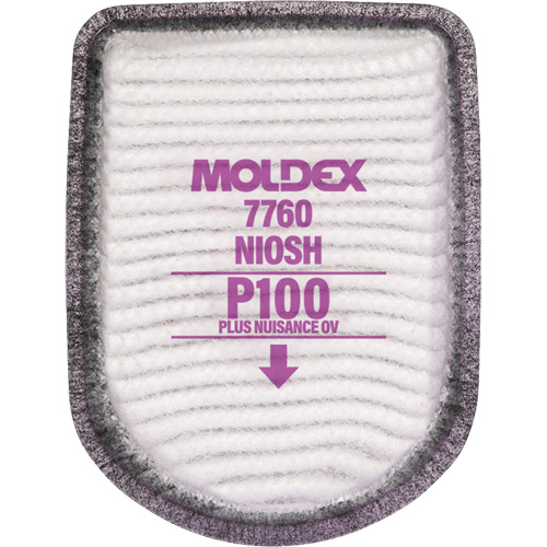 Filtre pour respirateur semi-rectangulaire, Filtre contre les particules avec suppresion de vapeurs nuisibles, Vapeurs organiques/P100 OSI Industrial Sales