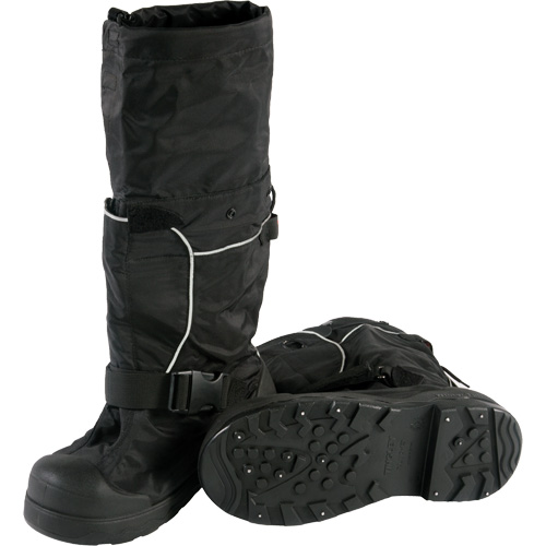 Winter-Tuff Orion XT Ice Traction Overshoe with Gaiter, Nylon/Polyurethane, Hook and Loop OSI Industrial Sales