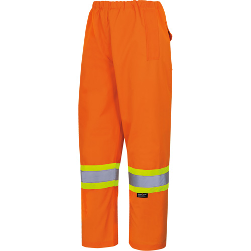5586 450D Waterproof Safety Pants, Polyester/Polyurethane, 4X-Large, High Visibility Lime-Yellow OSI Industrial Sales