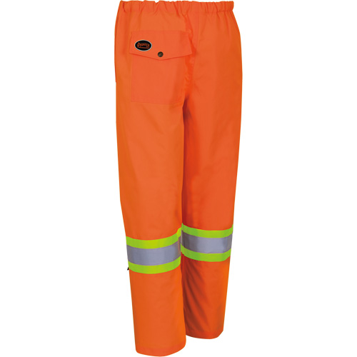 5586 450D Waterproof Safety Pants, Polyester/Polyurethane, 4X-Large, High Visibility Lime-Yellow OSI Industrial Sales