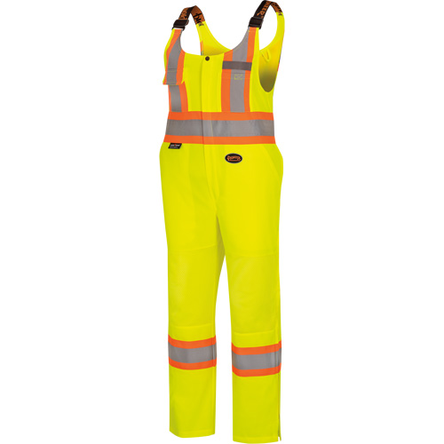 6000W Combinaison de s&eacute;curit&eacute; routi&egrave;re haute visibilit&eacute; pour femmes, Polyester, T-petit, Jaune lime haute visibilit&eacute; OSI Industrial Sales