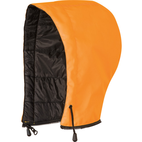 5770H Capuchon pour manteau de s&eacute;curit&eacute; haute visibilit&eacute; r&eacute;versible, Orange haute visibilit&eacute;, Nylon/Polyester OSI Industrial Sales
