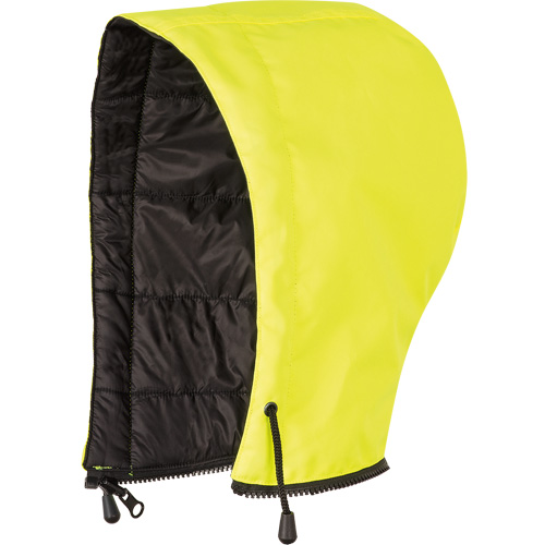 5771H Capuchon pour manteau de s&eacute;curit&eacute; haute visibilit&eacute; r&eacute;versible, Jaune lime haute visibilit&eacute;, Nylon/Polyester OSI Industrial Sales