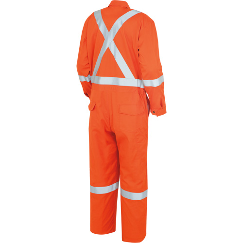 7708A Combines ignifuges et r&eacute;sistants aux arcs &eacute;lectriques &agrave; haute visibilit&eacute; The Rock FR-Tech, Taille 36, Orange haute visibilit&eacute;, 10 cal/cm² OSI Industrial Sales