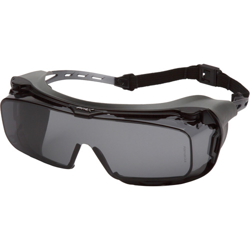 Lunettes &agrave; coques de s&eacute;curit&eacute; Cappture Plus, Lentille Gris, Antibu&eacute;e, Ventilation Ferm&eacute; OSI Industrial Sales