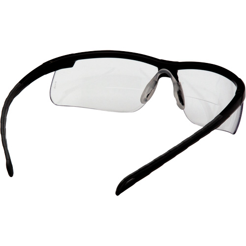 H2MAX Reader Lens with Black Frame, Anti-Fog, Clear, 2.0 Diopter OSI Industrial Sales