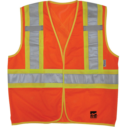 Open Road&reg; “BTE” Vest, High Visibility Orange, Medium/Small OSI Industrial Sales