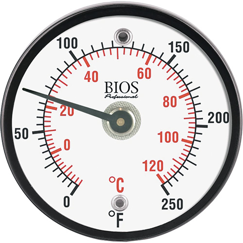 Magnetic Surface Thermometer, Non-Contact, Analogue, 0-250°F (-20-120°C) OSI Industrial Sales