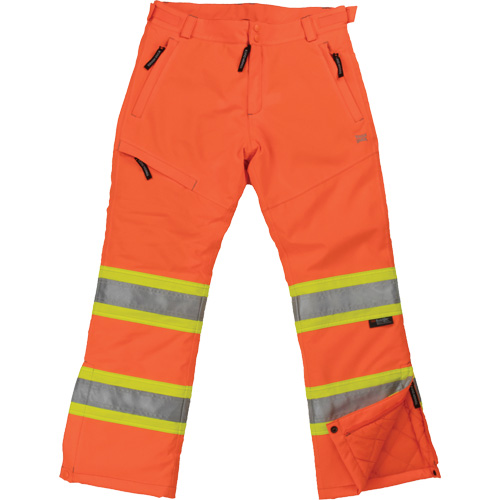 Womens Insulated Flex Safety Pant, Polyester, Medium, High Visibility Orange OSI Industrial Sales