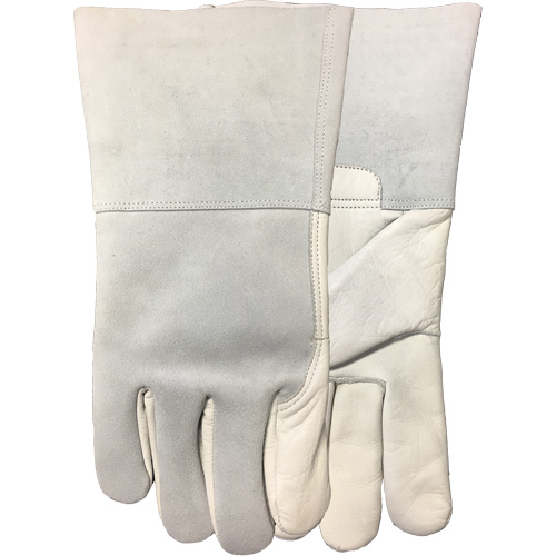 2757E Fabulous Fabricator Fitter's Gloves, Small, Grain Cowhide Palm, Cotton Fleece Inner Lining OSI Industrial Sales