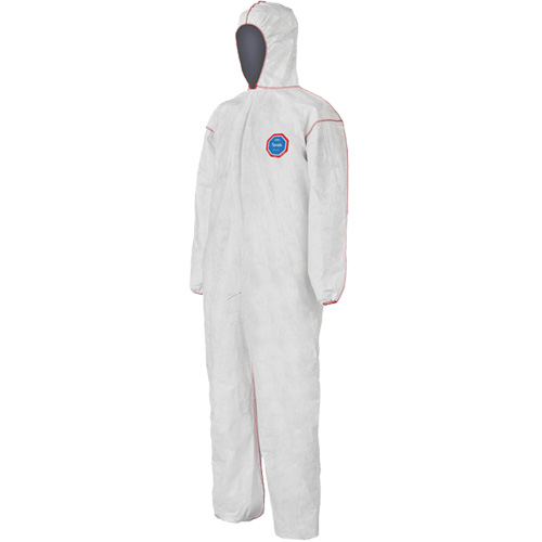 Combinaisons SFR avec cagoule, Moyen, Blanc, Tyvek 400 OSI Industrial Sales