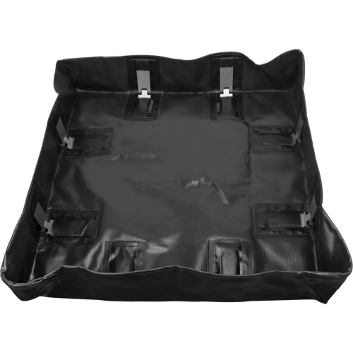 Berme repliable, Capacit&eacute; 299 gal. US, 8' la x 10' lo x 6" h, Support &agrave; encliqueter OSI Industrial Sales