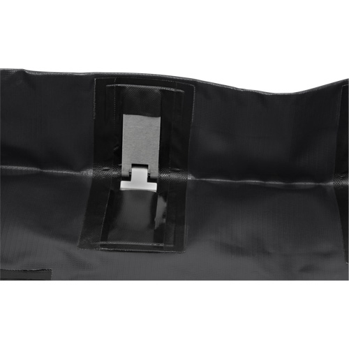 Berme repliable, Capacit&eacute; 299 gal. US, 8' la x 10' lo x 6" h, Support &agrave; encliqueter OSI Industrial Sales