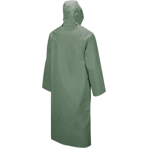 851 Hurricane Long Coat with Detachable Hood, 2X-Large, Green OSI Industrial Sales