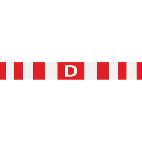 Panneau D r&eacute;fl&eacute;chissant canadien pour le transport lourd, Vinyle, 96" la x 12" h OSI Industrial Sales