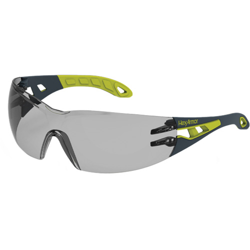 Lunettes de s&eacute;curit&eacute; enveloppantes sans monture MX200, Lentille Gris 23%, Antibu&eacute;e/Anti-&eacute;gratignures, ANSI Z87+/R&eacute;pond ou surpasse la norme CSA Z94.3 OSI Industrial Sales