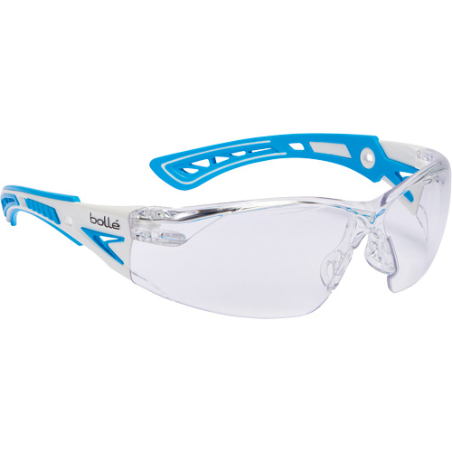 RUSH+ Safety Glasses, Clear Lens, Anti-Fog/Anti-Scratch, ANSI Z87+/Meets/Exceeds CSA Z94.3 OSI Industrial Sales