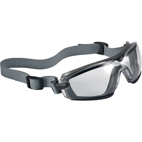 Lunettes de s&eacute;curit&eacute; compactes Cobra TPR, Lentille Transparent, Antibu&eacute;e/Anti-&eacute;gratignures, Ventilation Ferm&eacute; OSI Industrial Sales