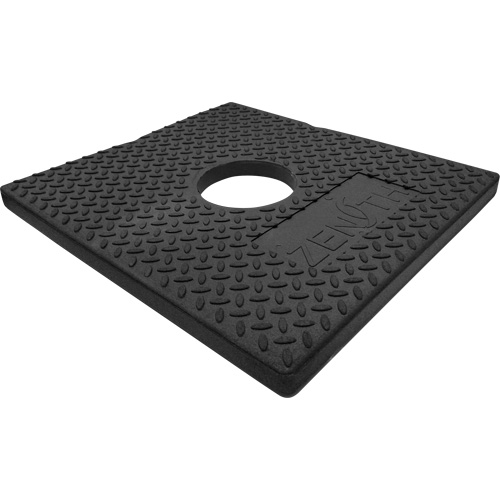 Rubber Delineator Post Base, 10 lbs. OSI Industrial Sales