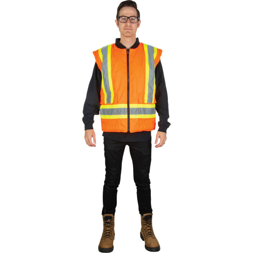 Parka d'hiver imperm&eacute;able 7-en-1, Orange haute visibilit&eacute;, T-Grand OSI Industrial Sales