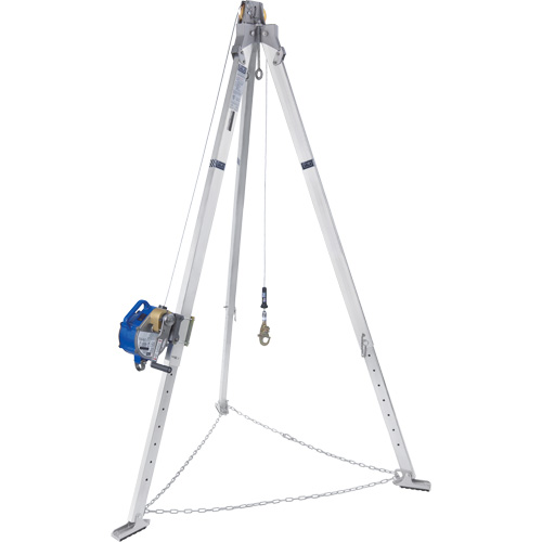 Confined Space Aluminum Tripod with 3-Way SRL 8301098 OSI Industrial Sales