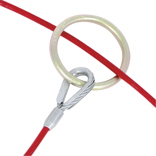 AS-21110-4 4' Cable Anchor with O-Ring Ends, Sling, Permanent Use OSI Industrial Sales