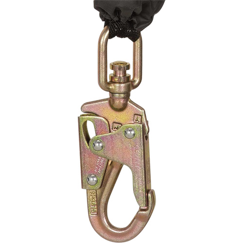 SRL-73302-10LE Cordage de s&eacute;curit&eacute; autor&eacute;tractable, 10', Acier galvanis&eacute;, Pivotant OSI Industrial Sales