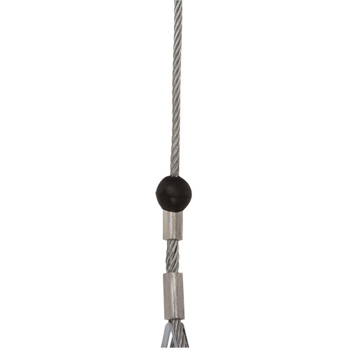 SRL-73302-20LE Cordage de s&eacute;curit&eacute; autor&eacute;tractable, 20', Acier galvanis&eacute;, Pivotant OSI Industrial Sales