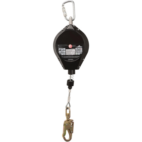 SRL-73302-40LE Cordage de s&eacute;curit&eacute; autor&eacute;tractable, 40', Acier galvanis&eacute;, Pivotant OSI Industrial Sales