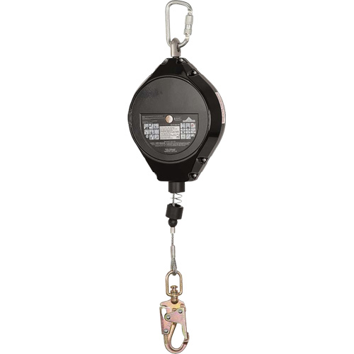SRL-73302-60LE Cordage de s&eacute;curit&eacute; autor&eacute;tractable, 60', Acier galvanis&eacute;, Pivotant OSI Industrial Sales