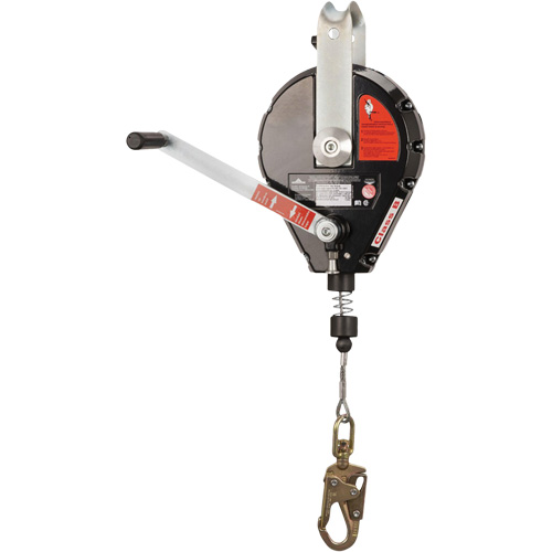 SRL-73303-60 Cable Self-Retracting Lifeline with Recovery, 60', Galvanized Steel, Swivel OSI Industrial Sales