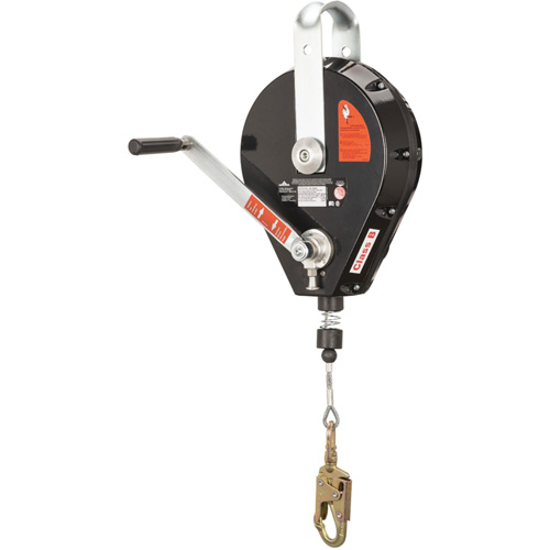 SRL-73303-96 Cable Self-Retracting Lifeline with Recovery, 96', Galvanized Steel, Swivel OSI Industrial Sales