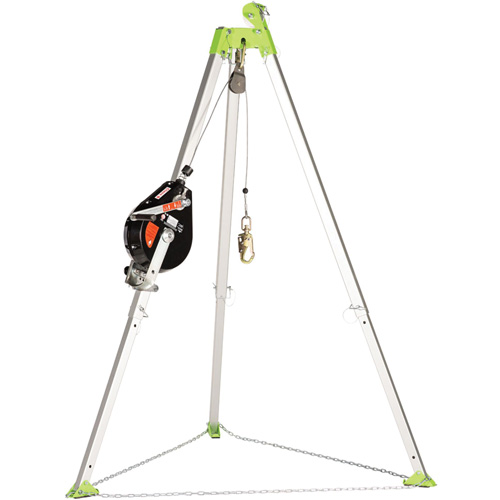 SRL-73303-96 Cable Self-Retracting Lifeline with Recovery, 96', Galvanized Steel, Swivel OSI Industrial Sales