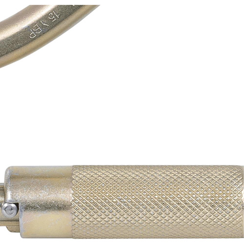 CP-04011-1 Mousqueton zingu&eacute; avec ouverte de portique de 2", Acier OSI Industrial Sales