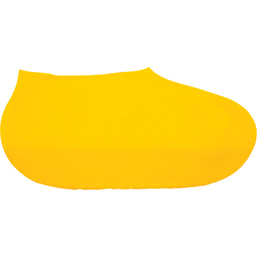 Boot Saver&reg; Disposable Shoe Cover, Medium, Rubber Latex, Yellow OSI Industrial Sales