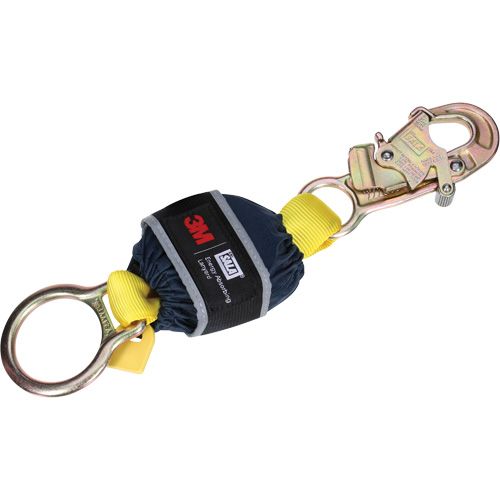 Shock Absorber, 1.3', D-Ring Center, Snap Hook Leg Ends OSI Industrial Sales