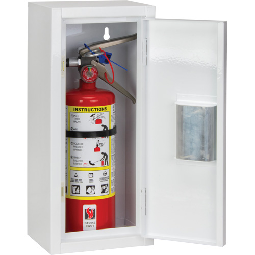 Indoor Fire Extinguisher Cabinet, 8" W x 18" H x 6" D OSI Industrial Sales
