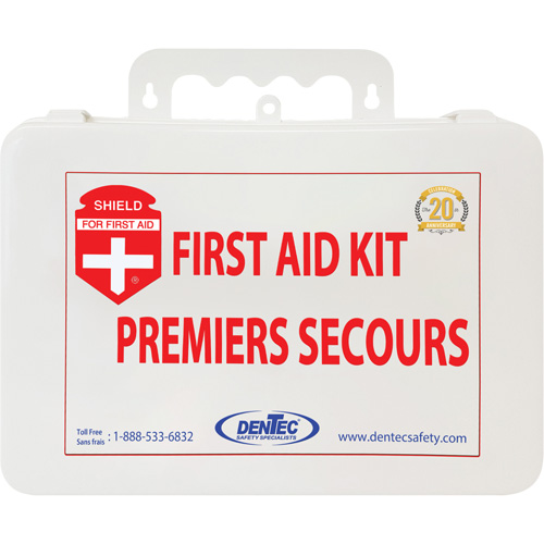 Shield First Aid Kit, Meets/Exceeds CSA Z1220-24 Type 2 Low-Risk Environment, Small (2-25 Workers) OSI Industrial Sales