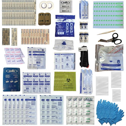Shield First Aid Kit, Meets/Exceeds CSA Z1220-24 Type 3 High-Risk Environment, Medium (26-50 Workers) OSI Industrial Sales