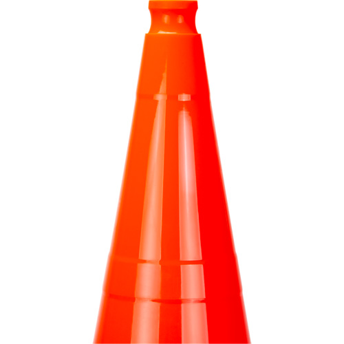 C&ocirc;ne de signalisation de premi&egrave;re qualit&eacute;, 28", Orange OSI Industrial Sales