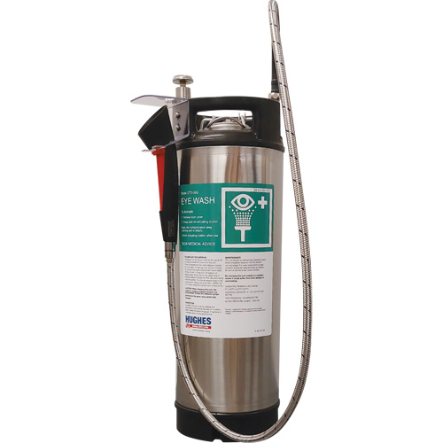 Portable Self-Contained Emergency Wash, Pressurized, 4 gal. Capacity, Meets None OSI Industrial Sales