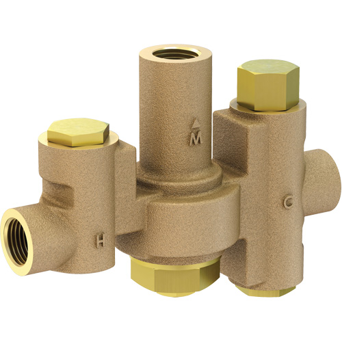 Mid-Capacity Thermostatic Mixing Valve for Individual Eye/Face Wash Stations, 2 - 35.1 GPM OSI Industrial Sales