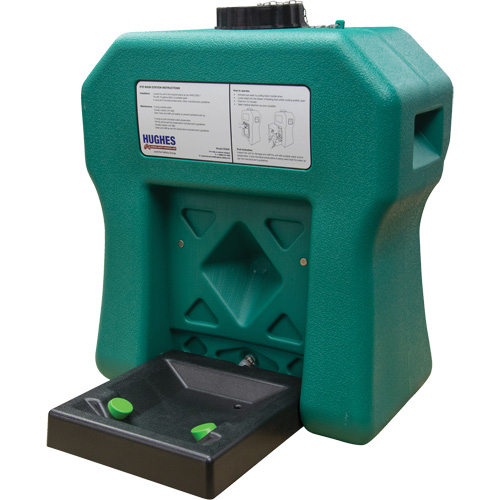 Portable Self-Contained Eyewash Station, Gravity-Fed, 16 gal. Capacity, Meets ANSI Z358.1 OSI Industrial Sales