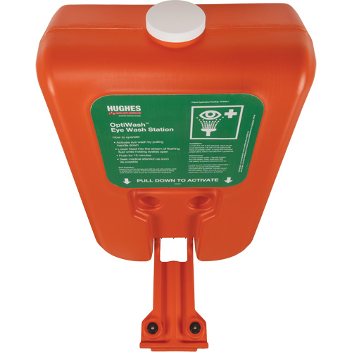 Portable Self-Contained Eyewash Station, Gravity-Fed, 10 gal. Capacity, Meets ANSI Z358.1 OSI Industrial Sales