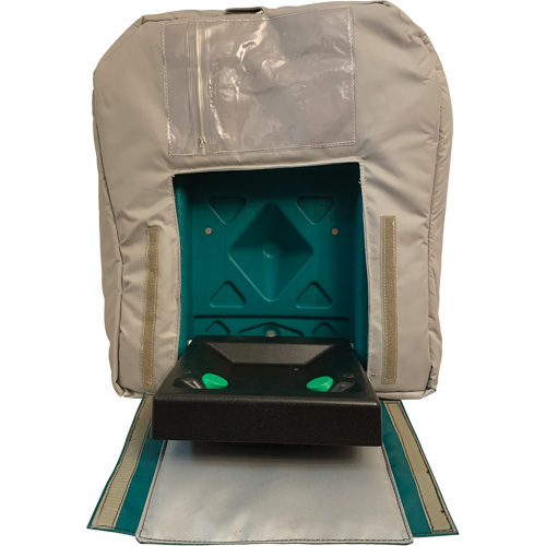Enveloppe isol&eacute;e pour douche oculaire de 16 gallons aliment&eacute;e par gravit&eacute; OSI Industrial Sales