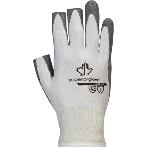 Superior Touch&reg; SSXPU3OF Open-Finger Gloves, Size 6, 13 Gauge, Polyurethane Coated, Dyneema&reg; Shell, ASTM ANSI Level A2 OSI Industrial Sales