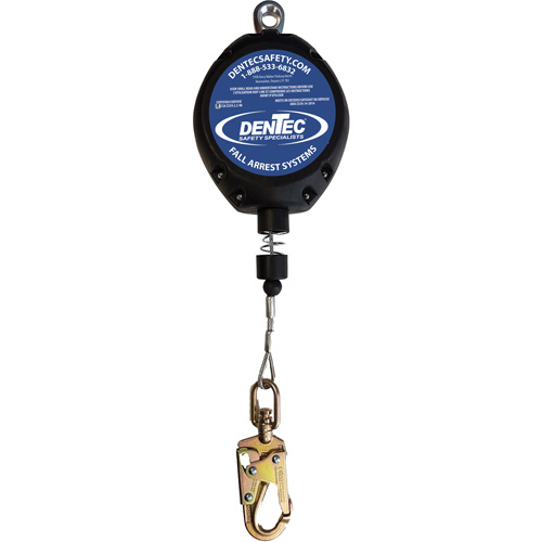 Cable Self Retracting Lanyard with Composite Housing, 20', Swivel OSI Industrial Sales