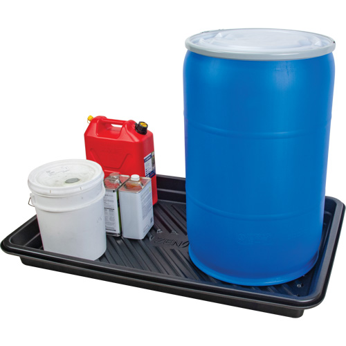Spill Tray, 30" L x 48" W x 4.5" H, 30 US gal. Spill Capacity OSI Industrial Sales